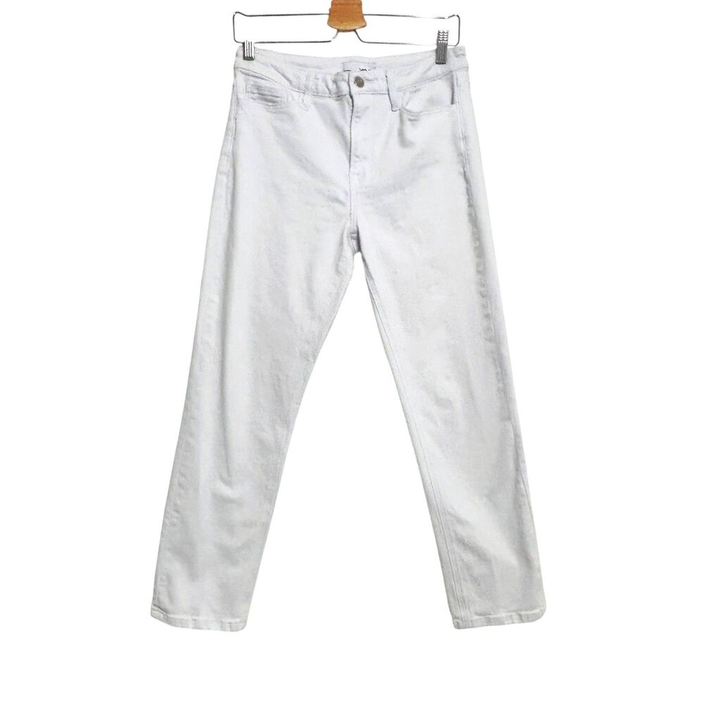 Vervet Los Angeles White Stretch Jeans Sz 29 Straight Leg